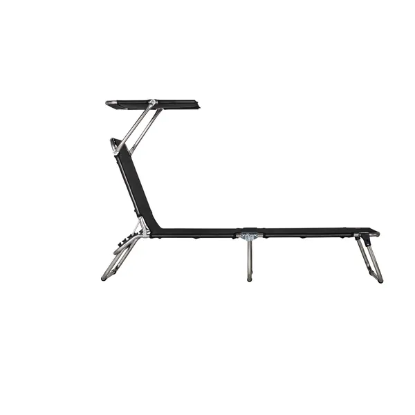 Fiam Amigo Top Sunbed Black