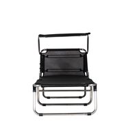 Fiam Amigo Top Sunbed Black