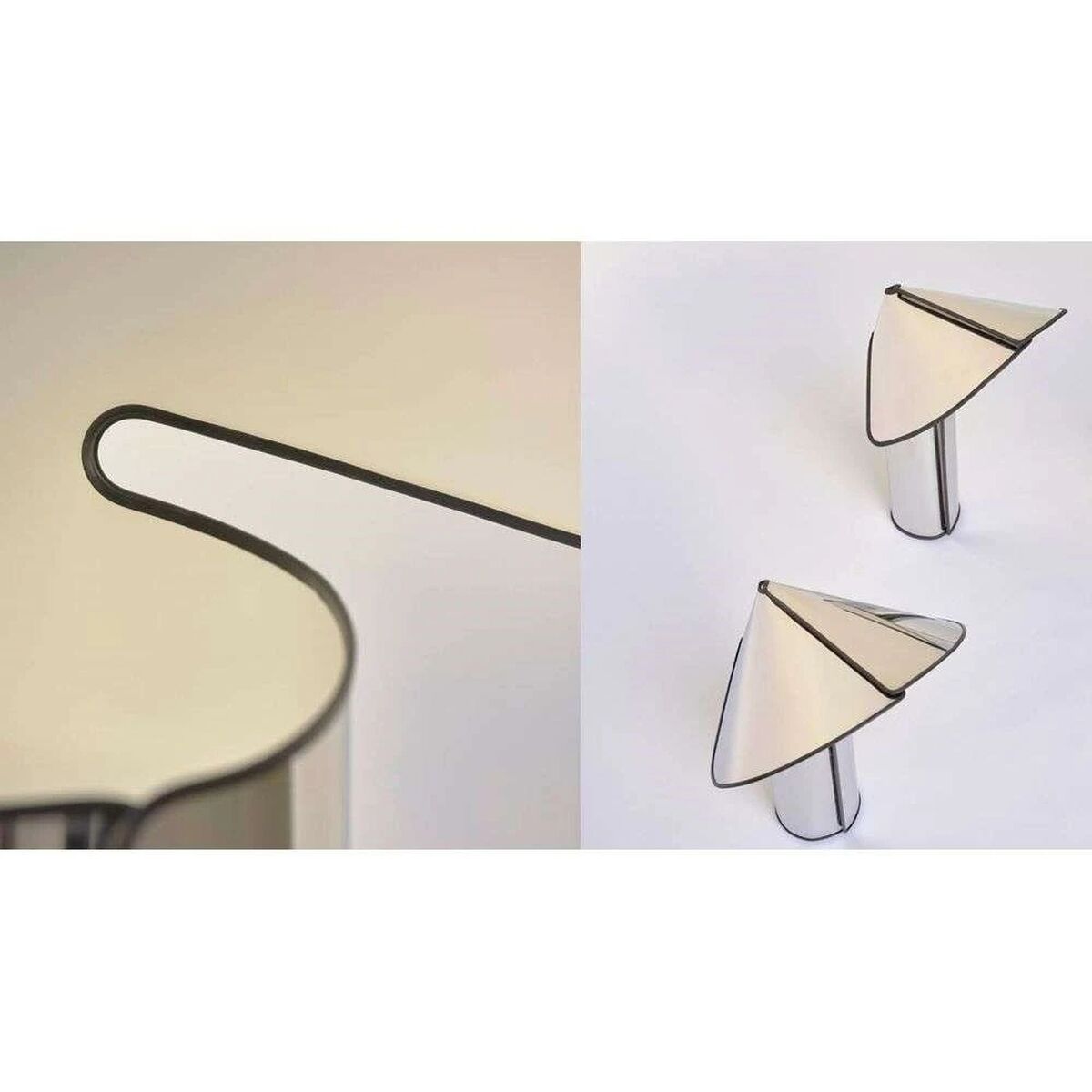 Chiara Table Lamp Aluminum/ Gray