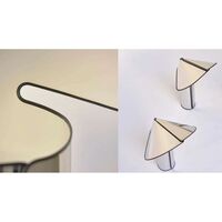 Chiara Table Lamp Aluminum/ Gray