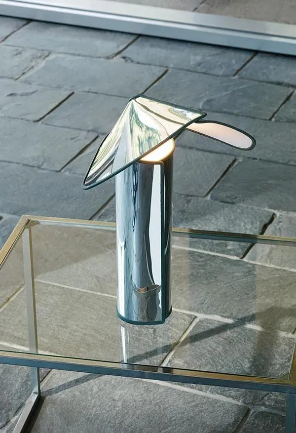 Chiara Table Lamp Gold/Pink/ Red