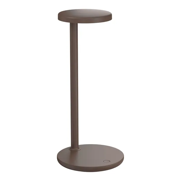 Oblique Table Lamp Brown