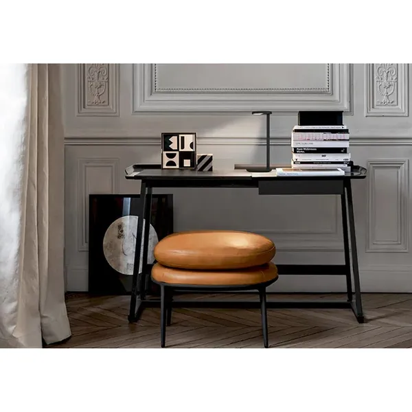 Oblique Table Lamp Gray