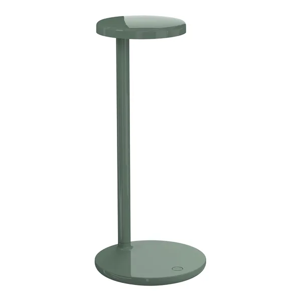 Oblique Table Lamp Green