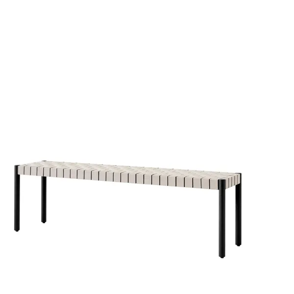 Betty TK5 Bænk Stor Sort/Natur