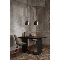 Beetle Dining Chair Conic Base/ Matt Black/ Alabaster White 4 Pcs.