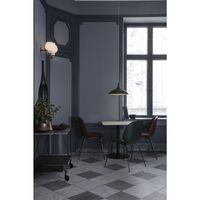 Beetle Dining Chair Conic Base/ Matt Black/ Alabaster White 4 Pcs.