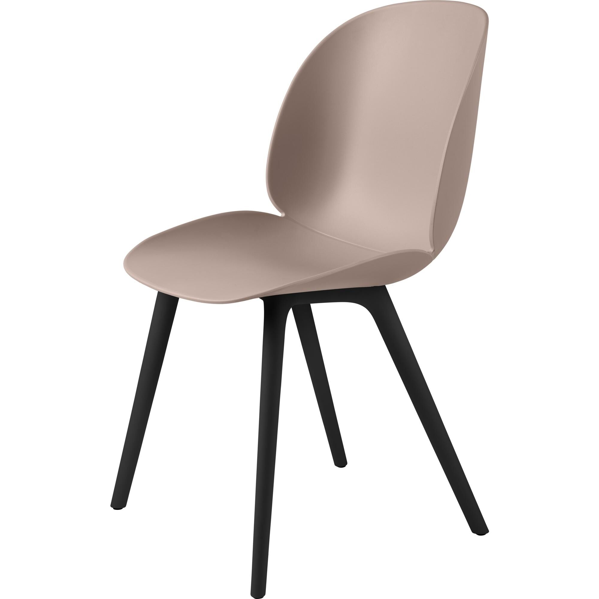 Beetle Spisestol Sort Base/ Søt Rosa