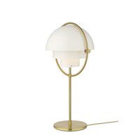 Lampe à Poser Multi-Lite Laiton & Blanc