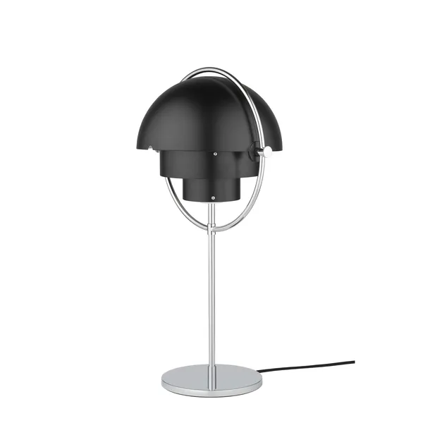 Lampe à Poser Multi-Lite Chrome & Noir