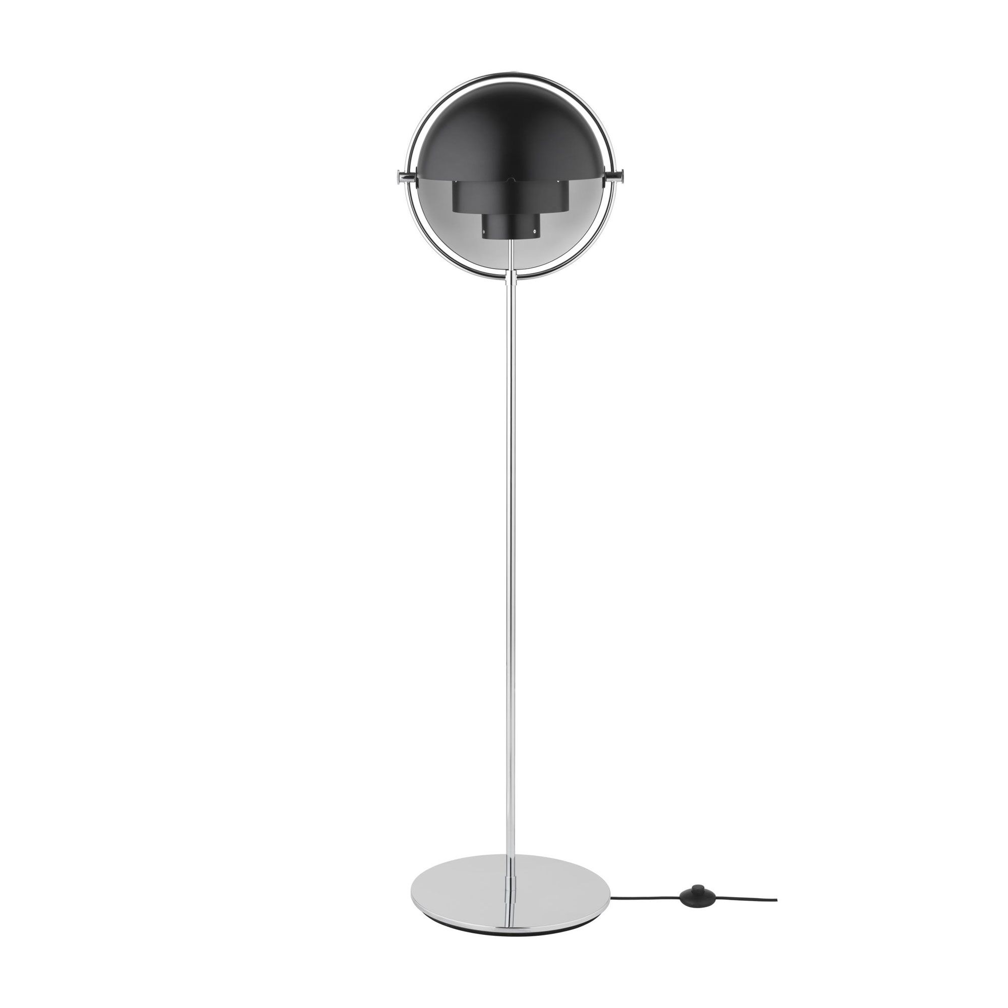 Multi-Lite Golvlampa Krom & Svart