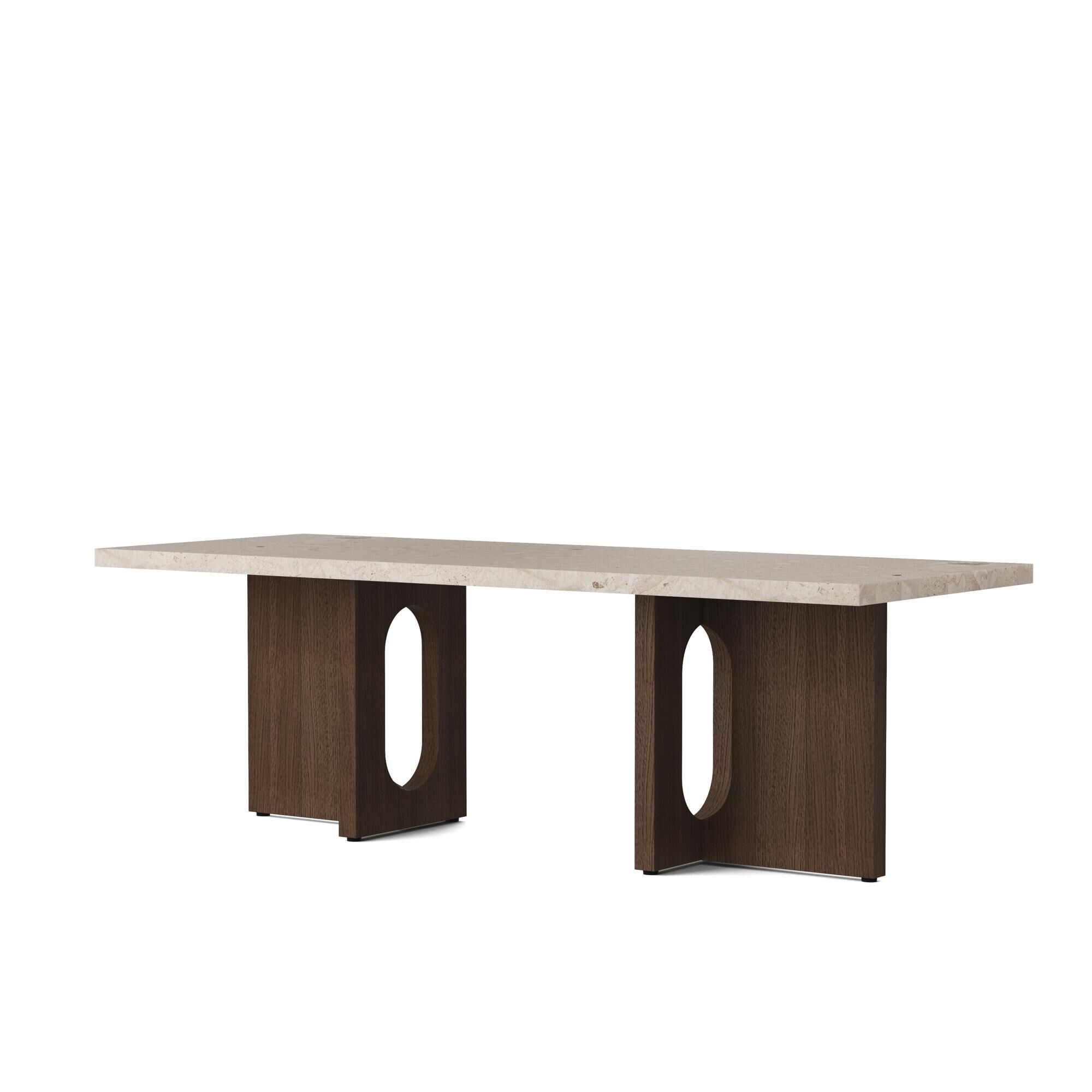 Androgyne Sofabord Mørk Eg/Kunis Breccia Sand