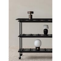 Torso 57 Bordlampe Sort/Hvid