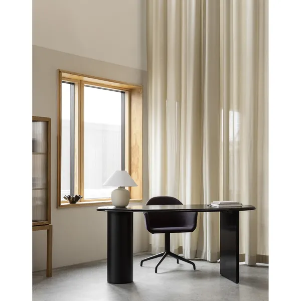 Torso 57 Bordlampe Sort/Hvid