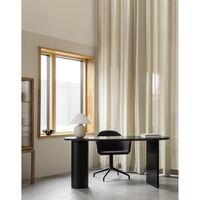 Torso 57 Bordlampe Sort/Hvid