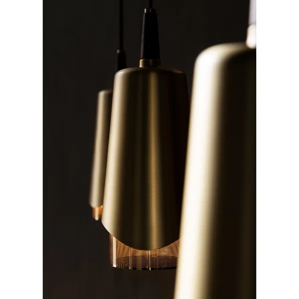 Umanoff Hanglamp Messing/ Walnoot