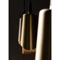 Umanoff Hanglamp Messing/ Walnoot