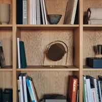 Nimbus Table Mirror Polished Brass