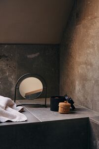 Nimbus Table Mirror Bronzed Brass