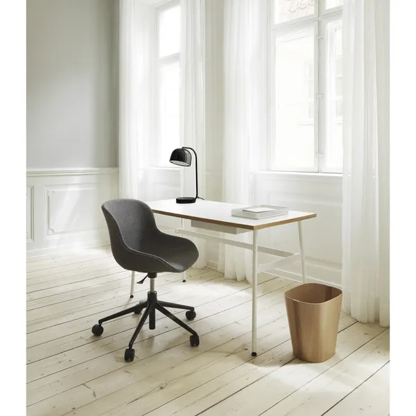 Silla de Oficina Hyg con Ruedas Aluminio/ Negro