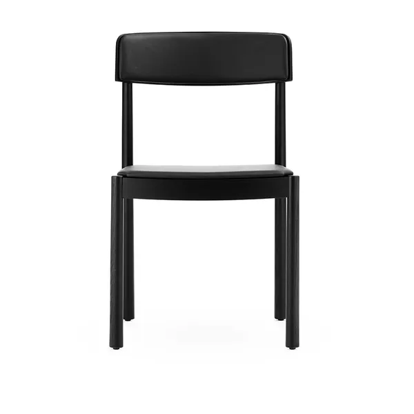 Timb Spisebordsstol Polstret Sort/ Sort