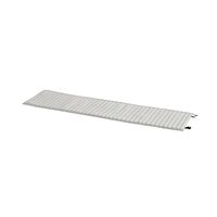 Coussin Matelassé Pour Chaise Longue Palissade Gris Ciel