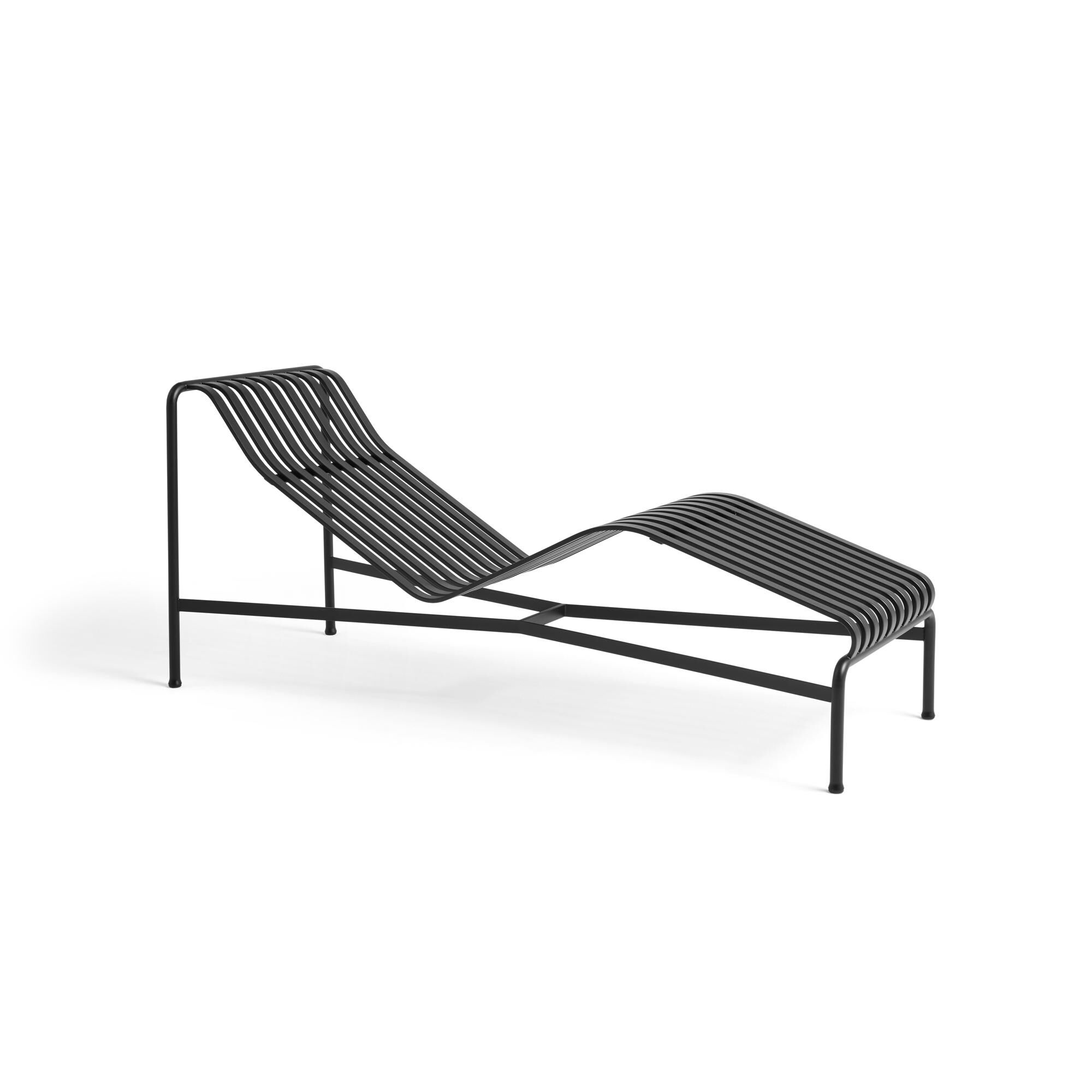 Palissade Chaise Longue Antracit
