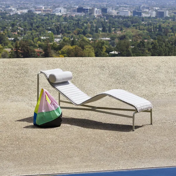 Palissade Chaiselongue Grau
