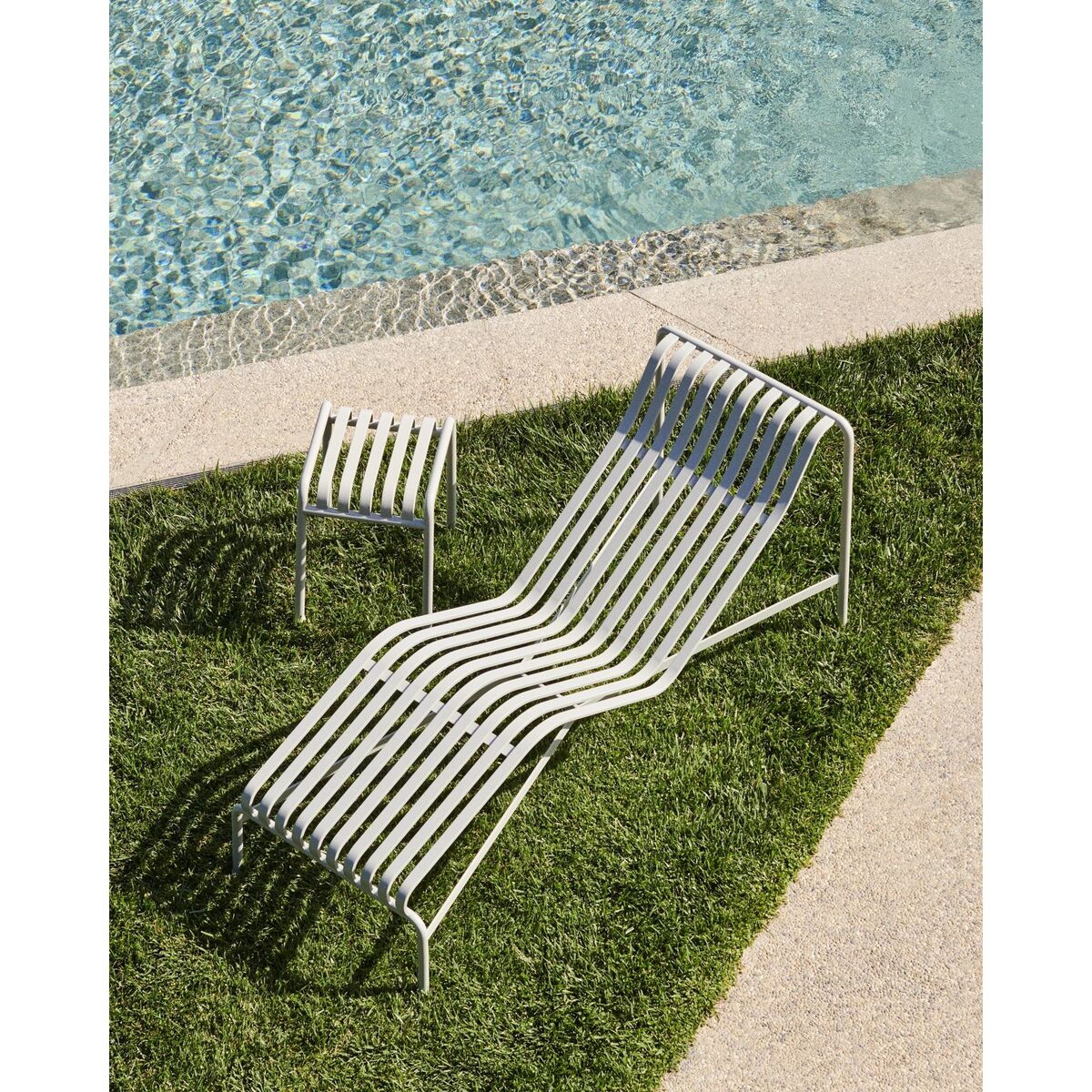 Palissade Chaise Longue Grijs