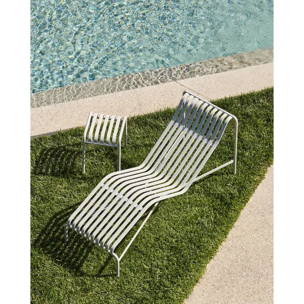 Palissade Chaiselongue Grau