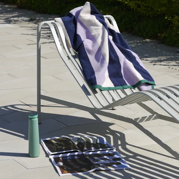 Palissade Chaiselongue Grau