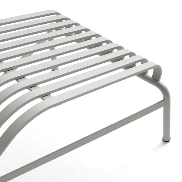 Palissade Chaiselongue Grau