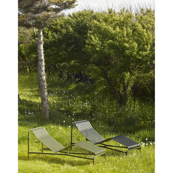 Palissade Chaiselongue Oliv
