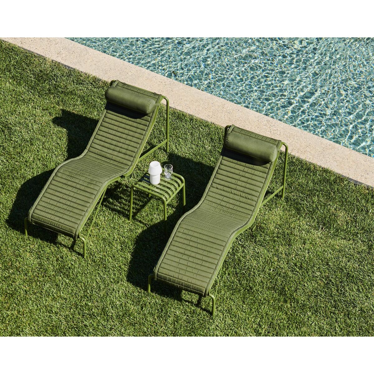 Palissade Chaise Longue Olijf