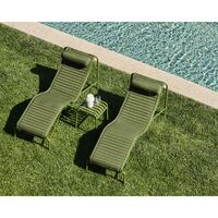 Palissade Chaise Longue Olijf