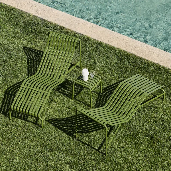 Palissade Chaiselongue Oliv