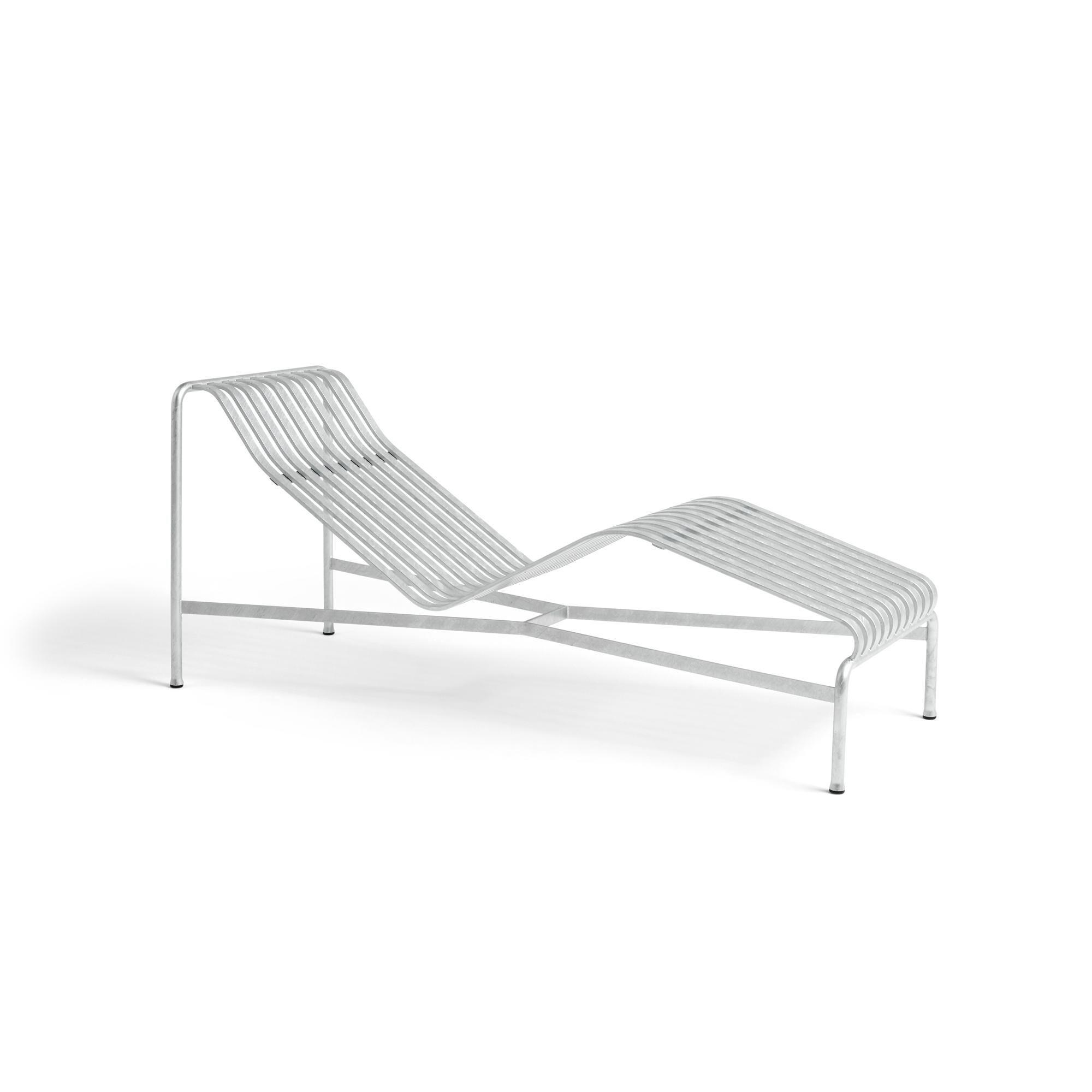 Palissade Chaiselongue, Feuerverzinkter Stahl