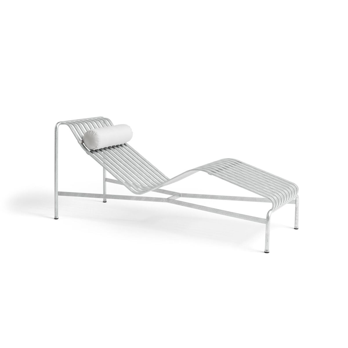 Palissade Chaise Longue Varmgalvaniseret Stål