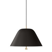 Levitate 40 Pendelleuchte Schwarz/ Messing