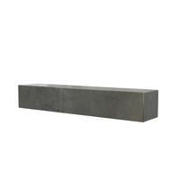 Plinth Shelf Brown/ Gray Kendzo Marble