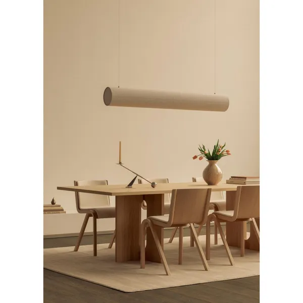 Androgyne Dining Table 278x109 cm Dark Stained Oak