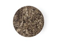 Androgyne Table Top For Side Table Ø42 Emperador Dark Marble