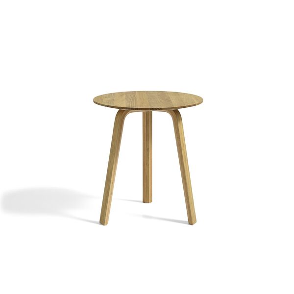 Bella Salontafel Ø45 x H49 Gelakt Eiken