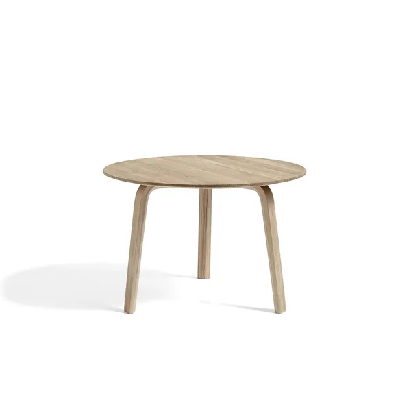 Bella Coffee Table Ø60 x H39 Lacquered Oak