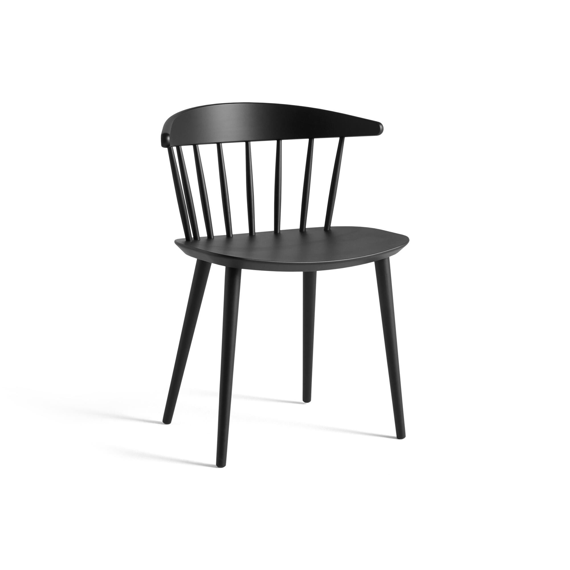 J104 Chaise de Salle à Manger Noire