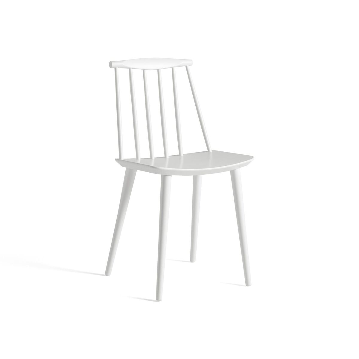 J77 Chaise de Salle à Manger Blanche