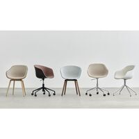 AAC23 Dining chair Oak/Hallingdal 130
