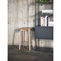 Soft Edge 82 Barkrakk H65 Eik/Rustfritt Stål