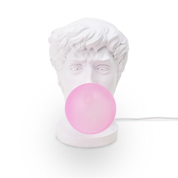 Wonder Bordslampa Vit/ Rosa