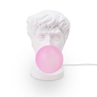 Wonder Tafellamp Wit/ Roze